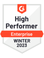 agorapulse g2 high performer enterprise winter 2023