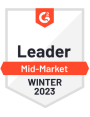 agorapulse g2 leader mid market winter 2023