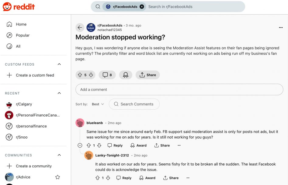 How to Simplify Facebook Comment Moderation