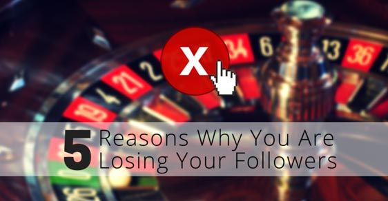 Feature image of 5 Ways to Lose Your Fans & Followers (even the most loyal ones!)
