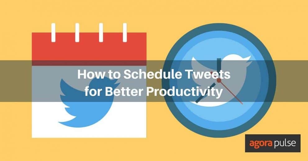 Schedule Tweets Productivity