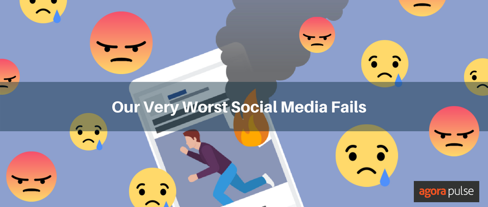 social media fails