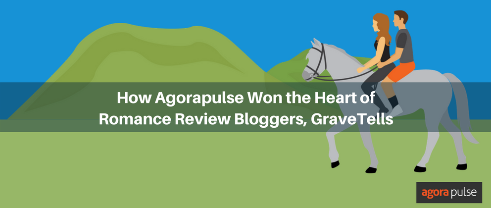 Feature image of How Agorapulse Won the Heart of Romance Review Blog GraveTells