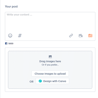add extras to your social media post example