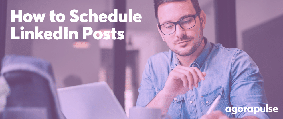how to scheduled linkedin posts