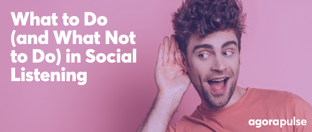 Feature image of What to Do (and What Not to Do) in Social Listening