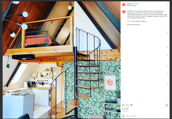 airbnb instagram strategy