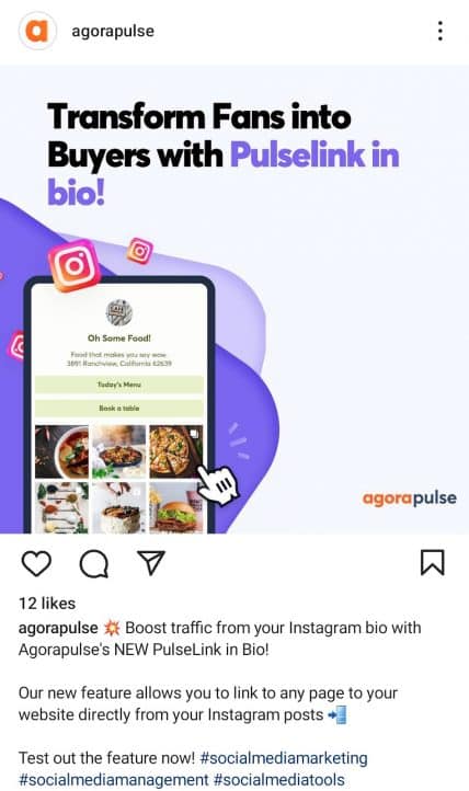 instagram post example