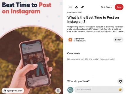 pinterest post image size