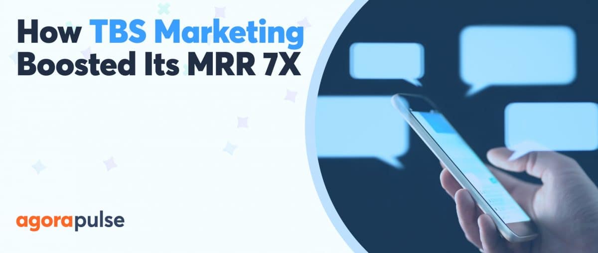 Feature image of How TBS Marketing Used Facebook Messenger to Grow Its MRR 7X