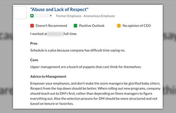 negative reviews for a feedback culture