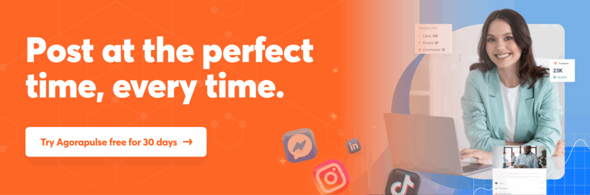 get a free demo of agorapulse