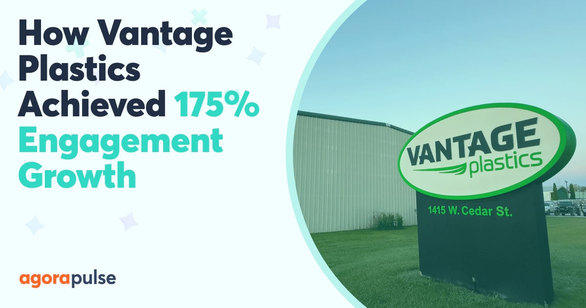 Feature image of 175% Engagement Growth: How Vantage Plastics Turned Skeptical Leadership into Social Media Believers