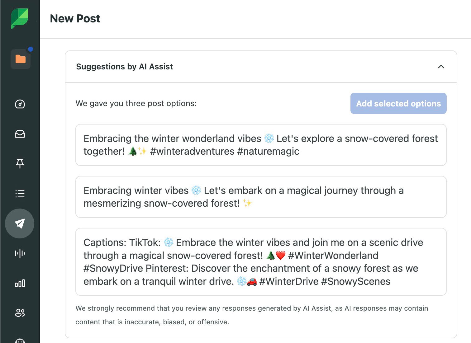 AI-Tool von Sprout Social