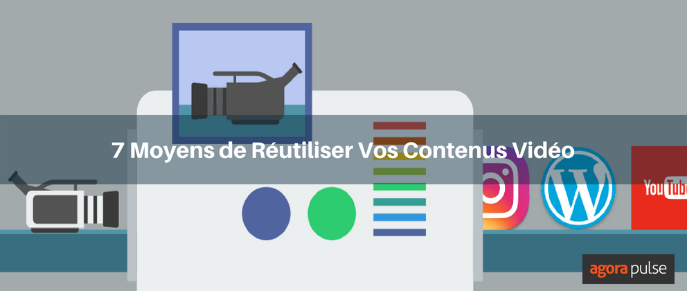 Feature image of 7 moyens de recycler vos contenus vidéo