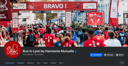 Image du run Lyon - Réseaux Sociaux