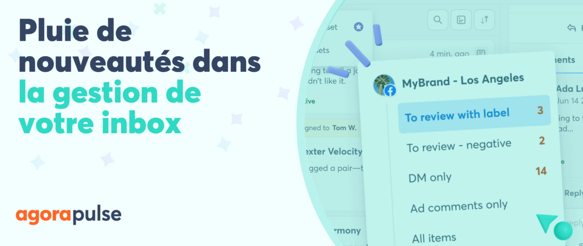 Feature image of Inbox personnalisées et pré-filtres : Agorapulse s’adapte toujours plus à vos façons de travailler