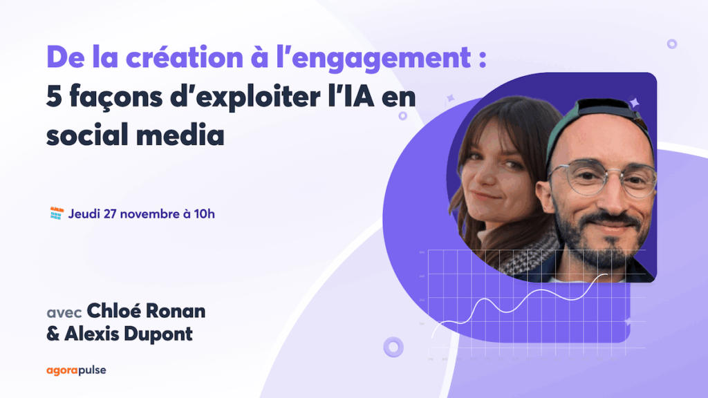 Feature image of De la création à l’engagement : 5 façons d’exploiter l’IA en social media