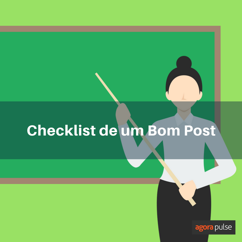 Feature image of [Guest Post] Checklist de um Bom Post